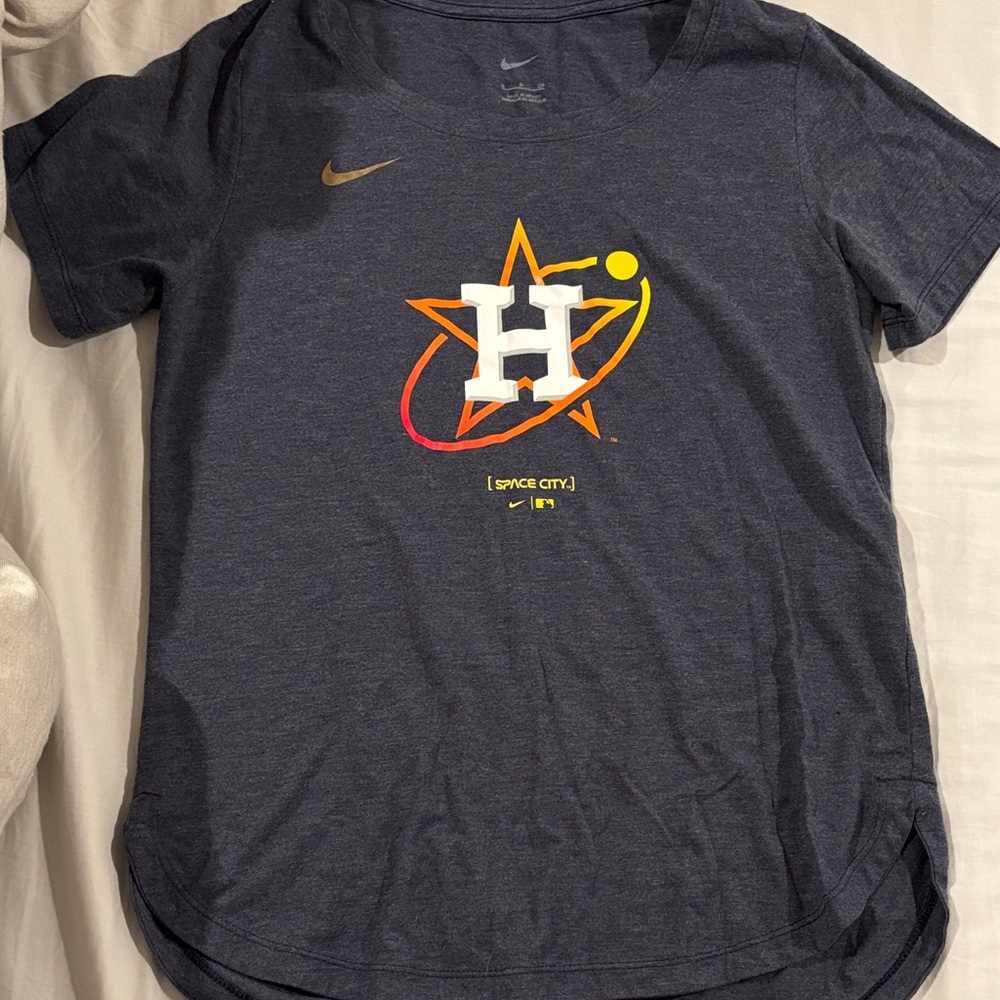 Nike Dark Gray T-Shirt with Astros Logo
